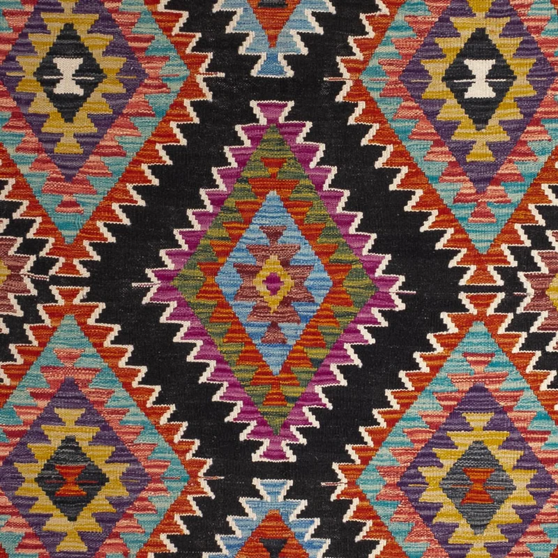 Kelim Maimene Teppich 178x244cm - mehrfarbig