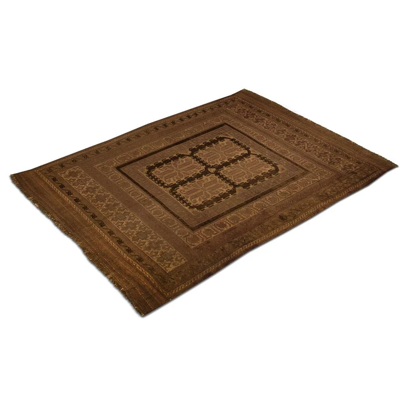 Kelim Teppich Old 182x276cm - braun