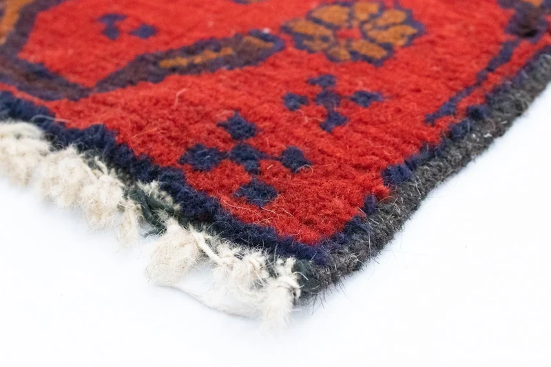 Belutsch Teppich 85x145cm - Orientteppich - blau