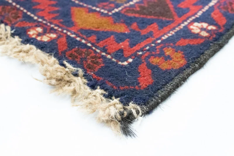 Belutsch Teppich 81x135cm - Orientteppich - blau