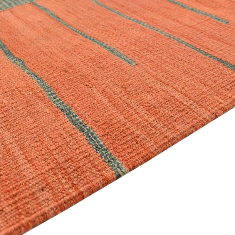 Kelim Modern Teppich 193x291cm - mehrfarbig