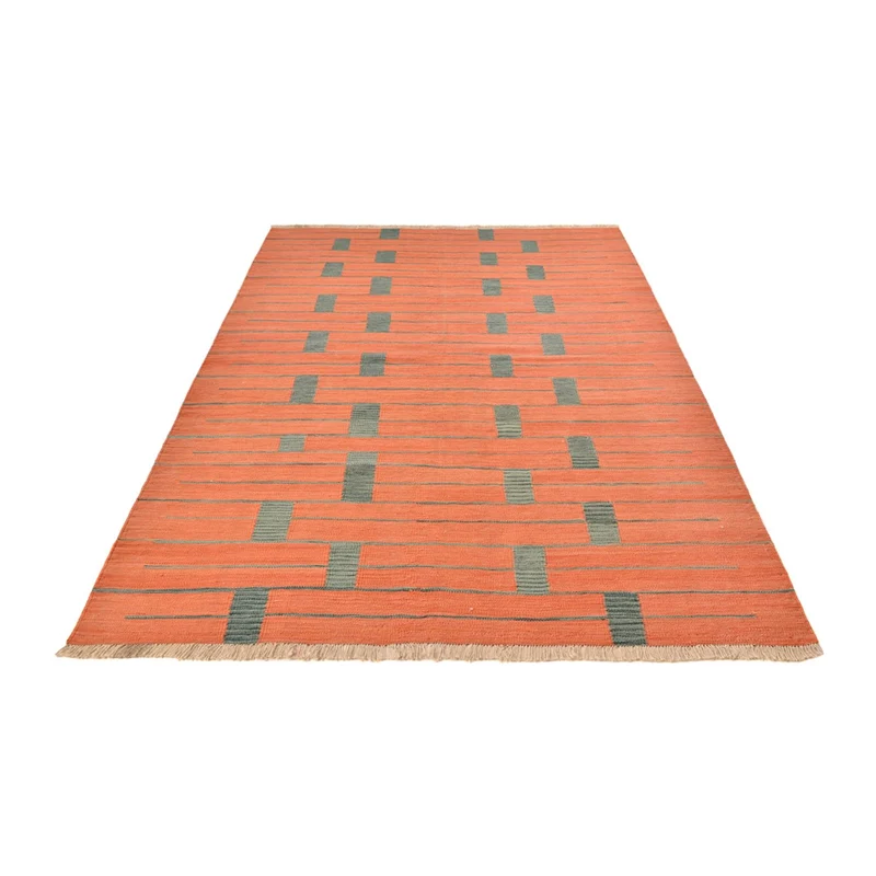 Kelim Modern Teppich 193x291cm - mehrfarbig