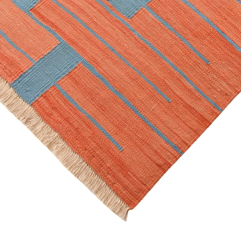 Kelim Teppich - Trendy - 192 x 293 cm - mehrfarbig