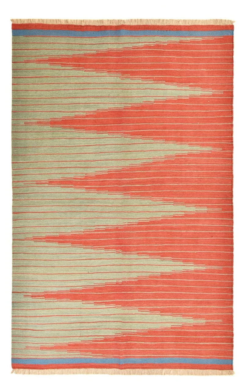 Kelim Modern Teppich 172x260cm - mehrfarbig