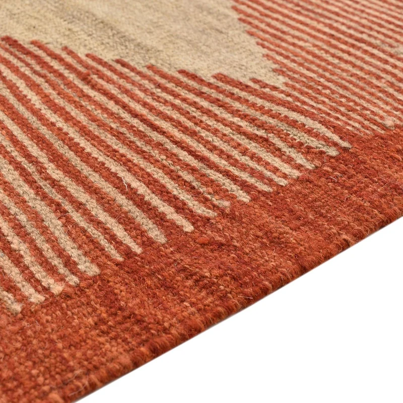 Kelim Teppich - Trendy - 155 x 242 cm - beige