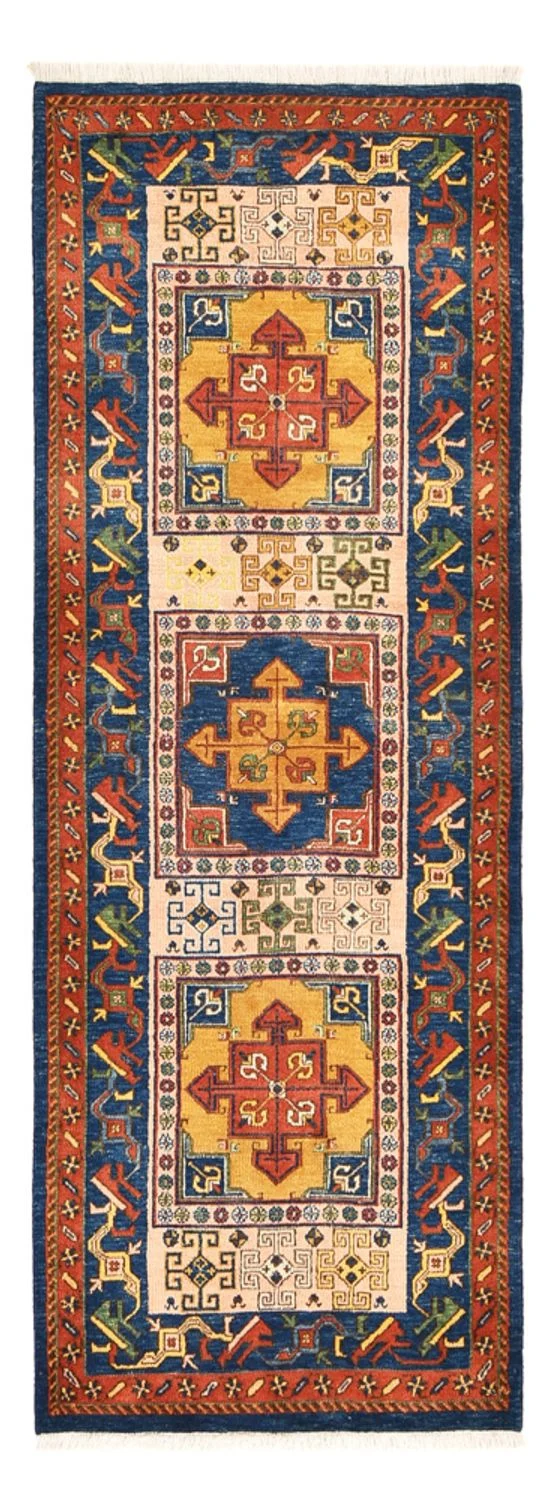 Hamadan Teppich 82x210cm - Perserteppich - mehrfarbig