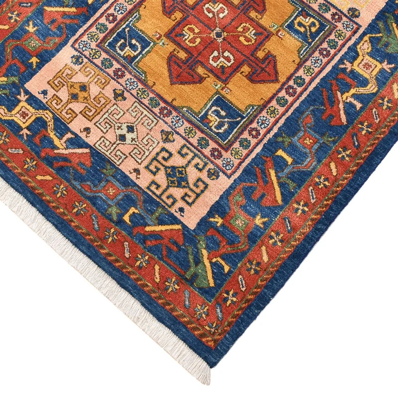 Hamadan Teppich 82x210cm - Perserteppich - mehrfarbig