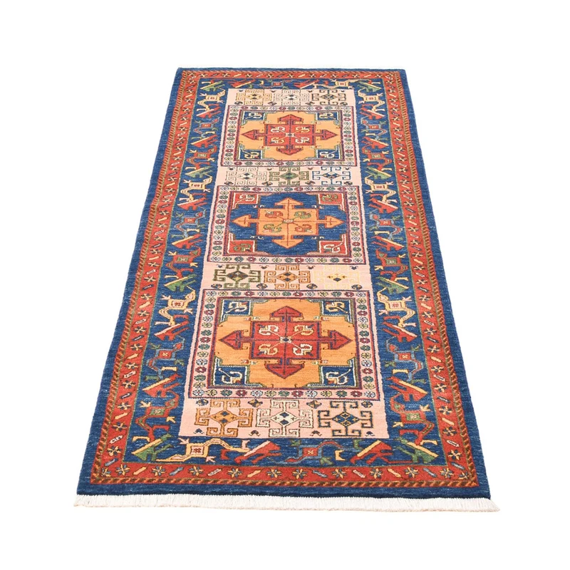Hamadan Teppich 82x210cm - Perserteppich - mehrfarbig