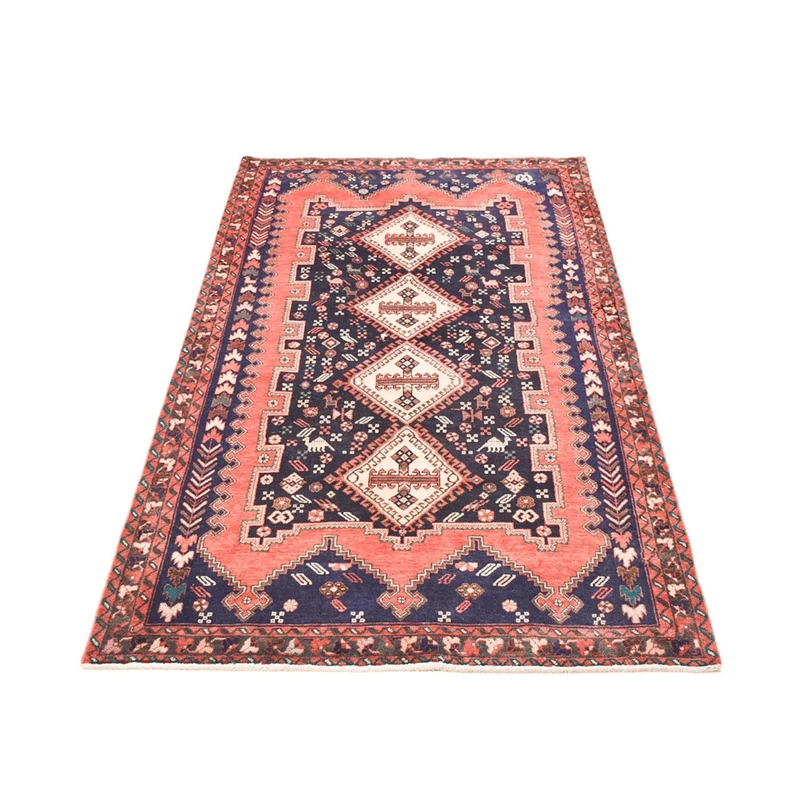Afshar Sirjan Teppich 110x240cm - Perserteppich - mehrfarbig