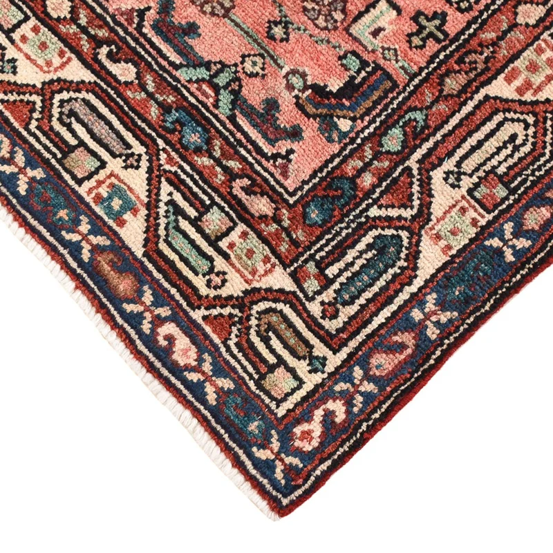 Hamadan Teppich 110x213cm - Perserteppich - dunkelbeige