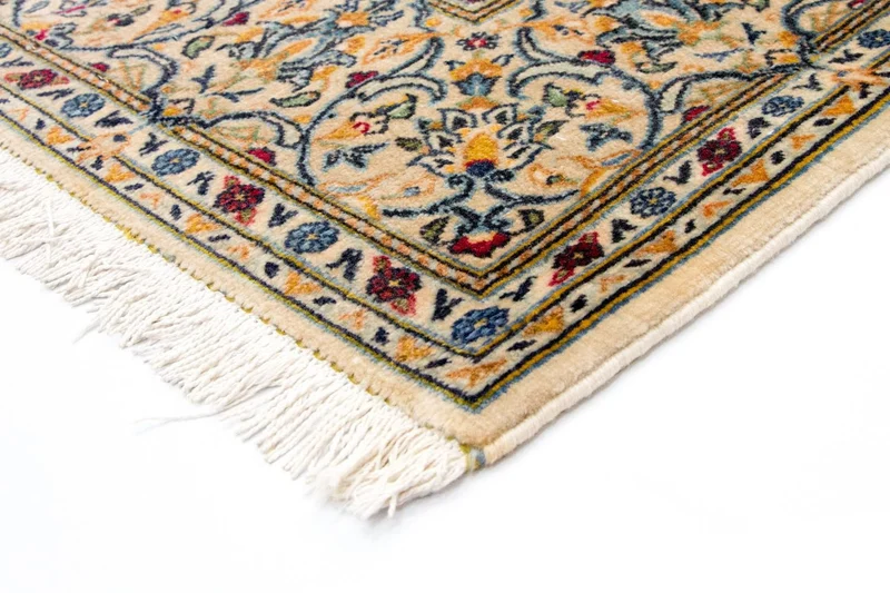 Keshan Teppich 139x222cm - Perserteppich - beige