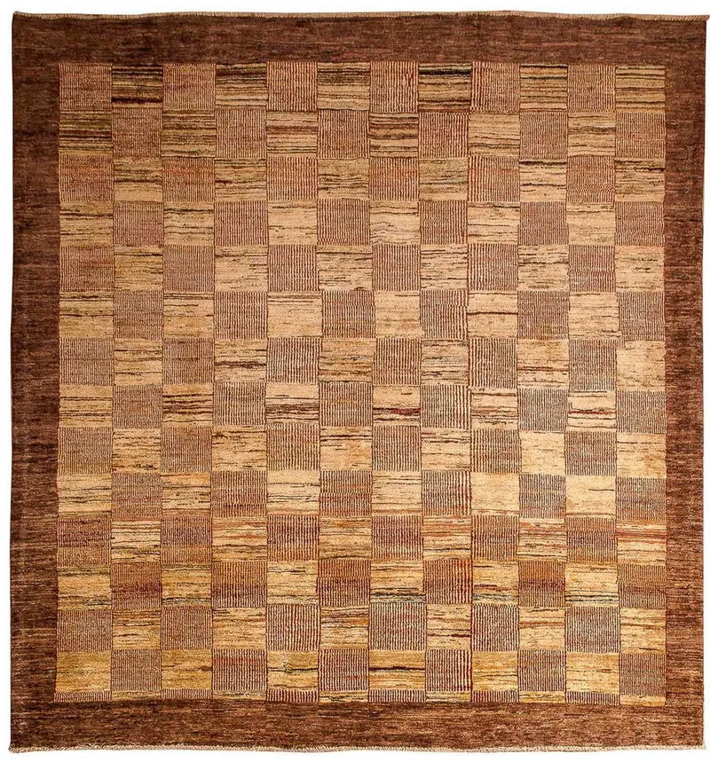 Ziegler Modern Teppich 200x205cm - Orientteppich - mehrfarbig