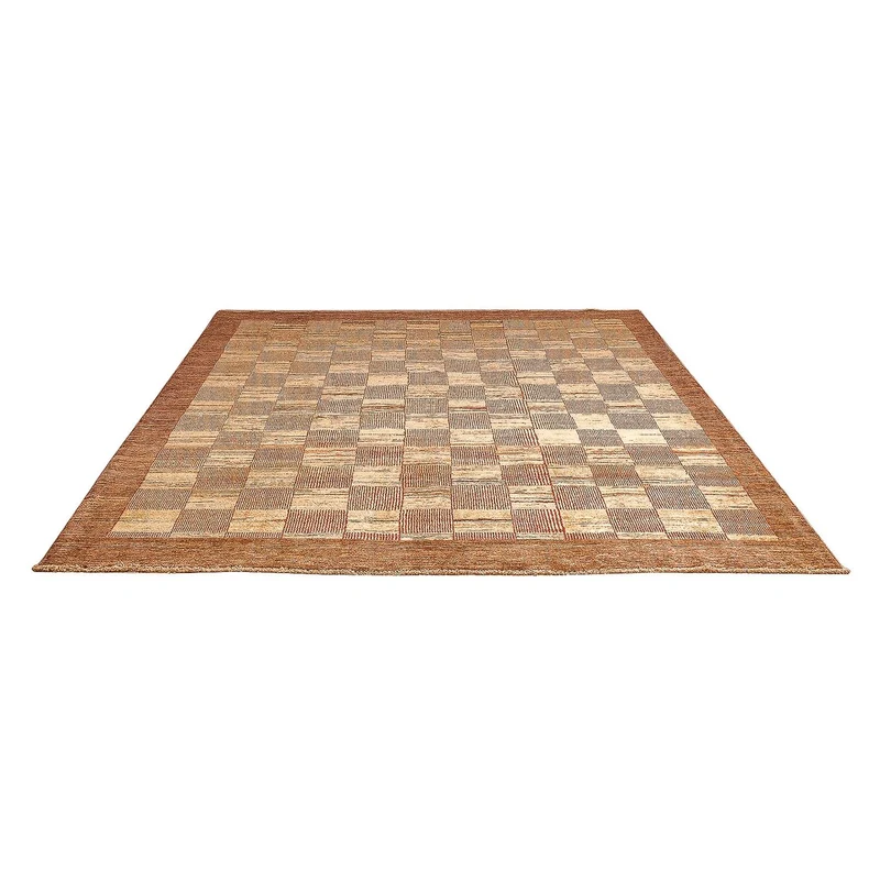 Ziegler Modern Teppich 200x205cm - Orientteppich - mehrfarbig