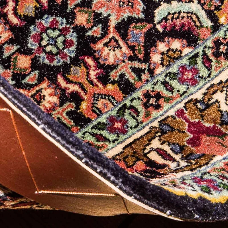 Bidjar - Takab Teppich 78x103cm - Perserteppich - hellrot