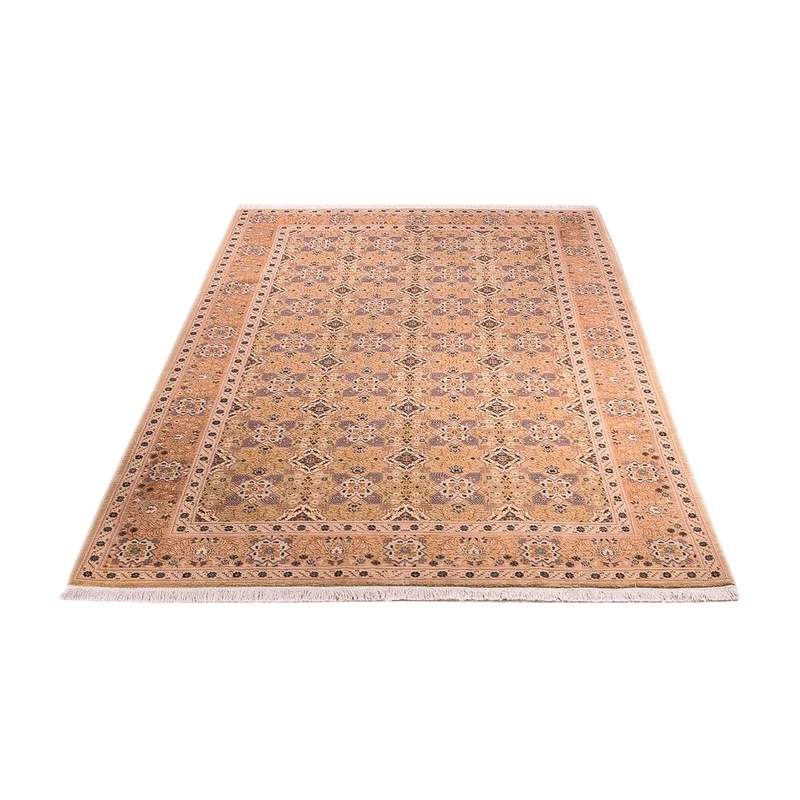 Täbriz - 50 Raj Teppich 202x303cm - Perserteppich - braun