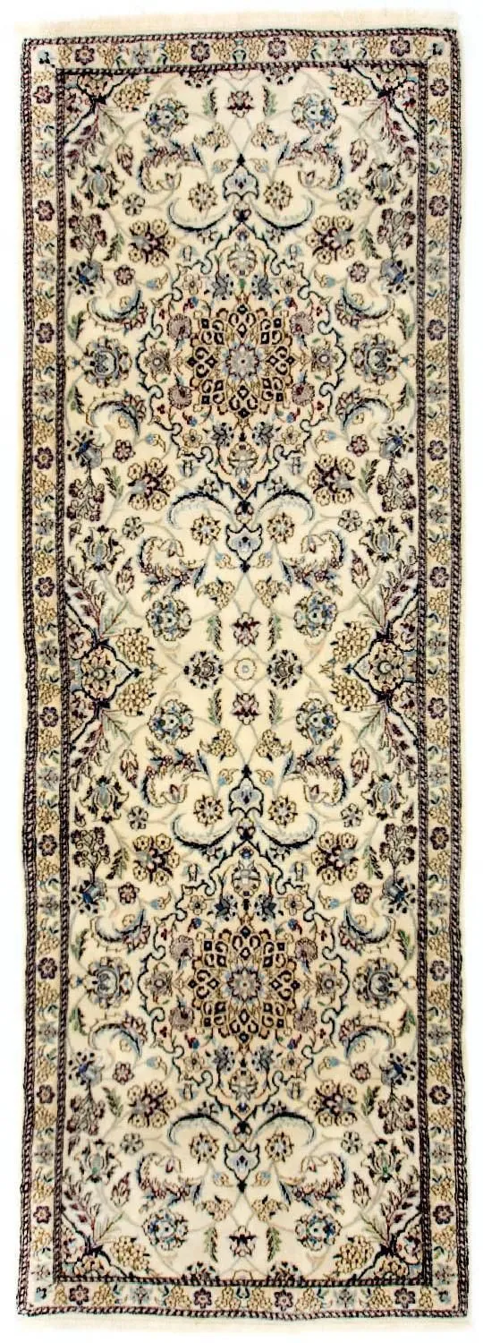 Nain - 9La Teppich 88x254cm - Perserteppich - beige