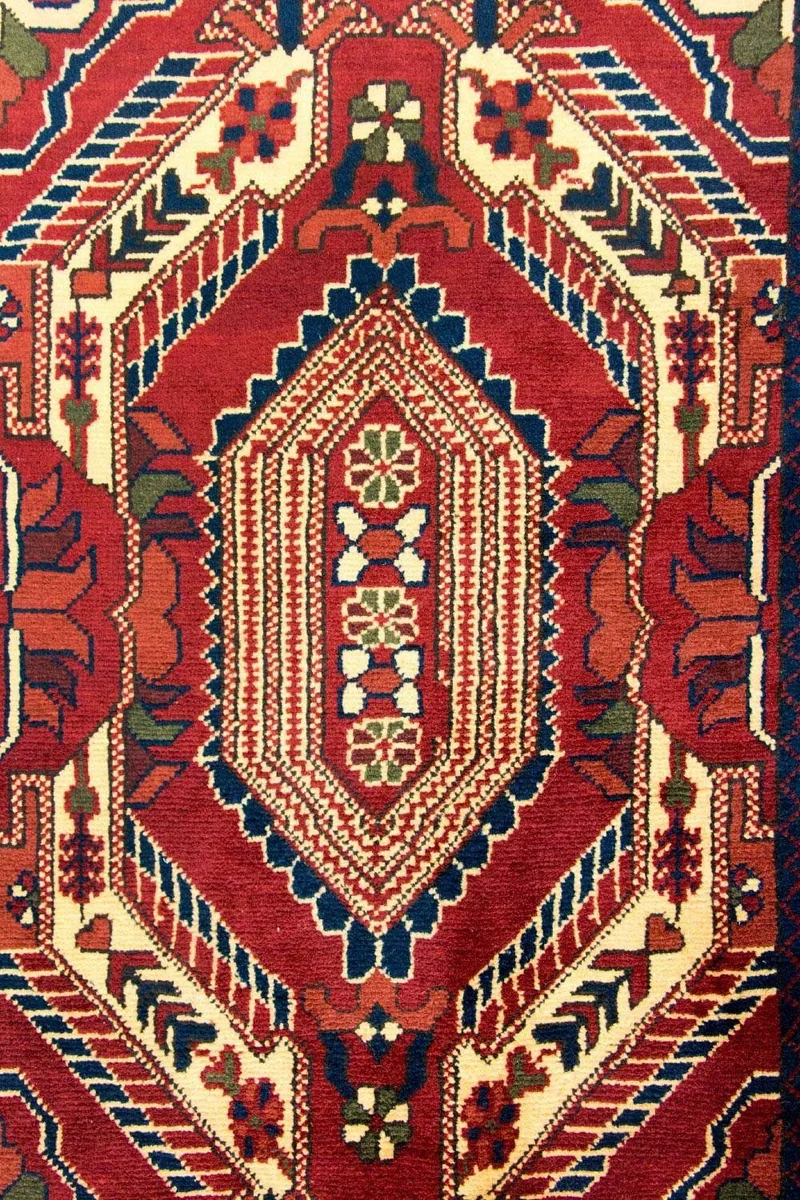 Hatschlu Teppich 83x307cm - Orientteppich - rot