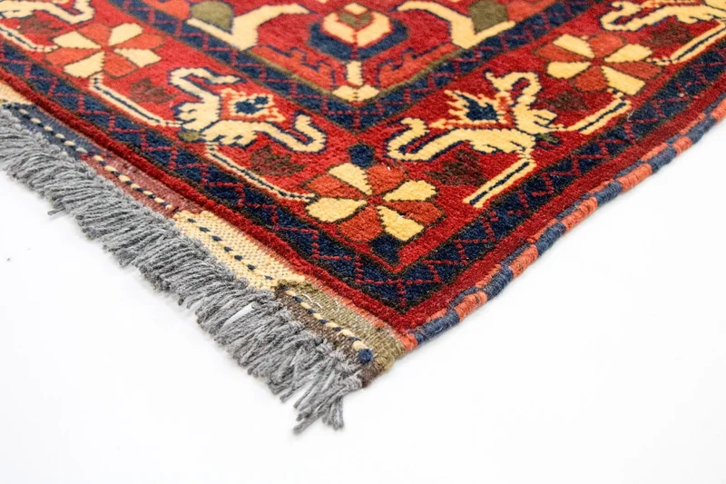 Hatschlu Teppich 83x307cm - Orientteppich - rot