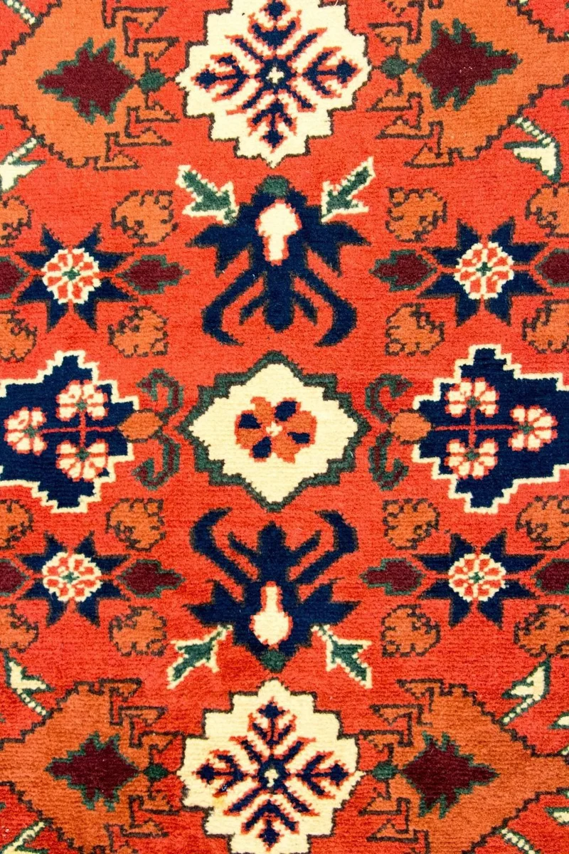 Hatschlu Teppich 84x305cm - Orientteppich - orange