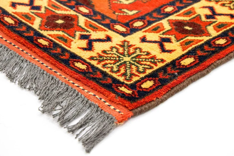 Hatschlu Teppich 84x305cm - Orientteppich - orange