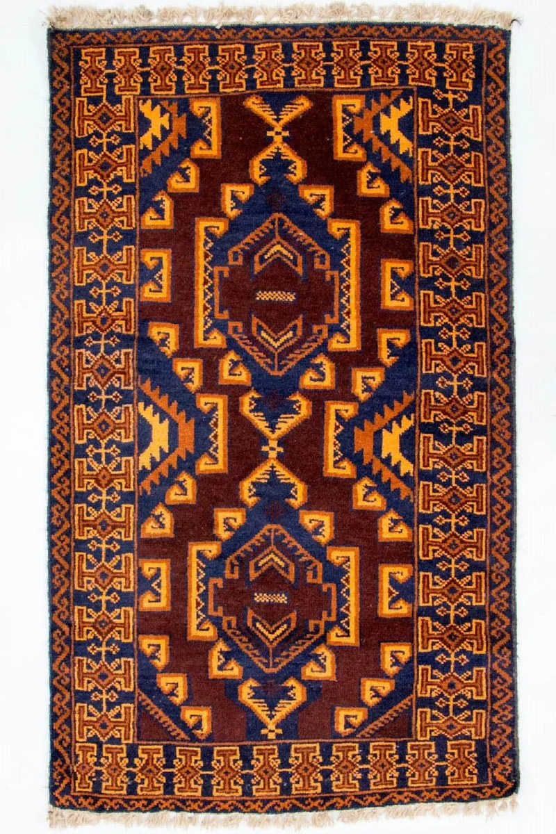 Belutsch Teppich 83x140cm - Orientteppich - mehrfarbig