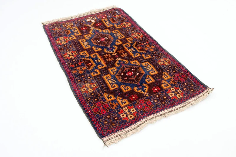 Belutsch Teppich 80x123cm - Orientteppich