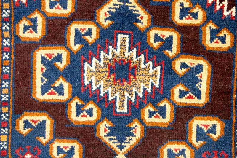 Belutsch Teppich 83x138cm - Orientteppich - braun