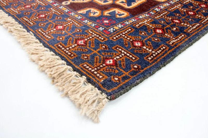 Belutsch Teppich 83x138cm - Orientteppich - braun