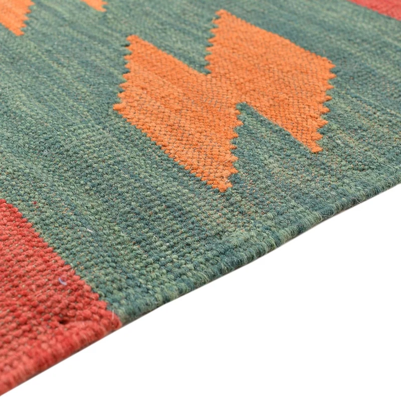 Kelim Modern Teppich 146x212cm - mehrfarbig
