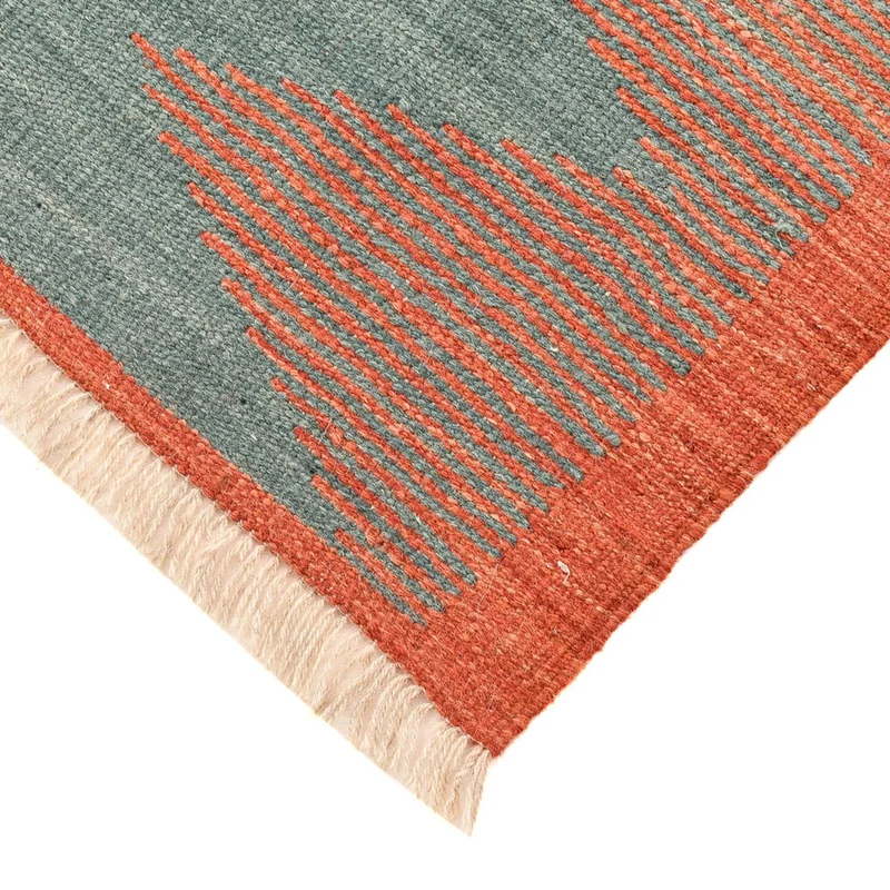 Kelim Teppich - Trendy - 106 x 148 cm - mehrfarbig