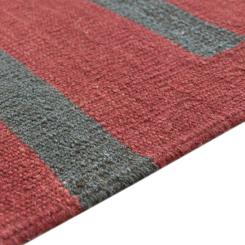 Kelim Modern Teppich 104x148cm - mehrfarbig