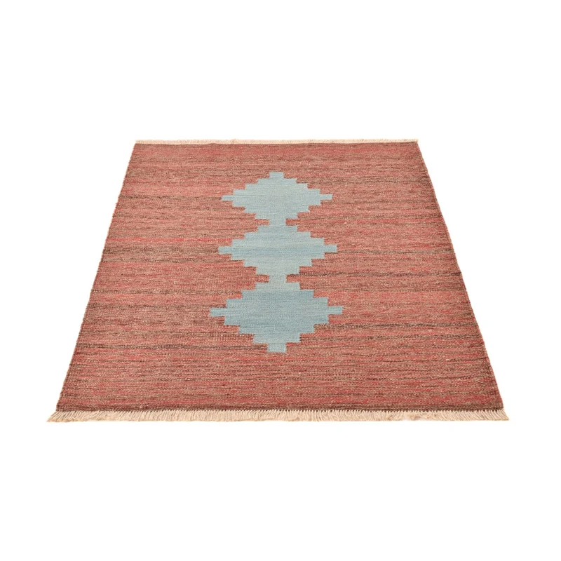 Kelim Modern Teppich 116x158cm - mehrfarbig