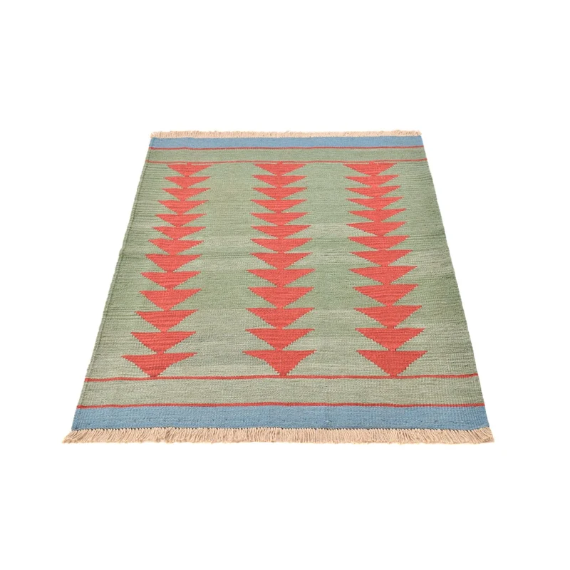 Kelim Teppich - Trendy - 98 x 150 cm - mehrfarbig