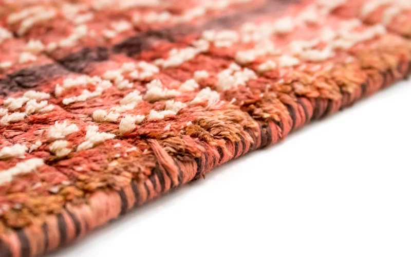 Viskose Teppich 213x213cm - mehrfarbig