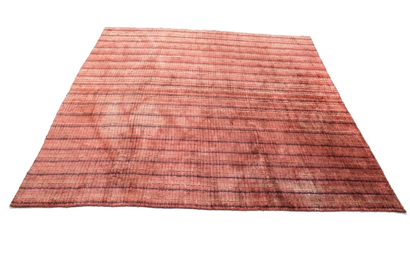 Viskose Teppich 213x213cm - mehrfarbig