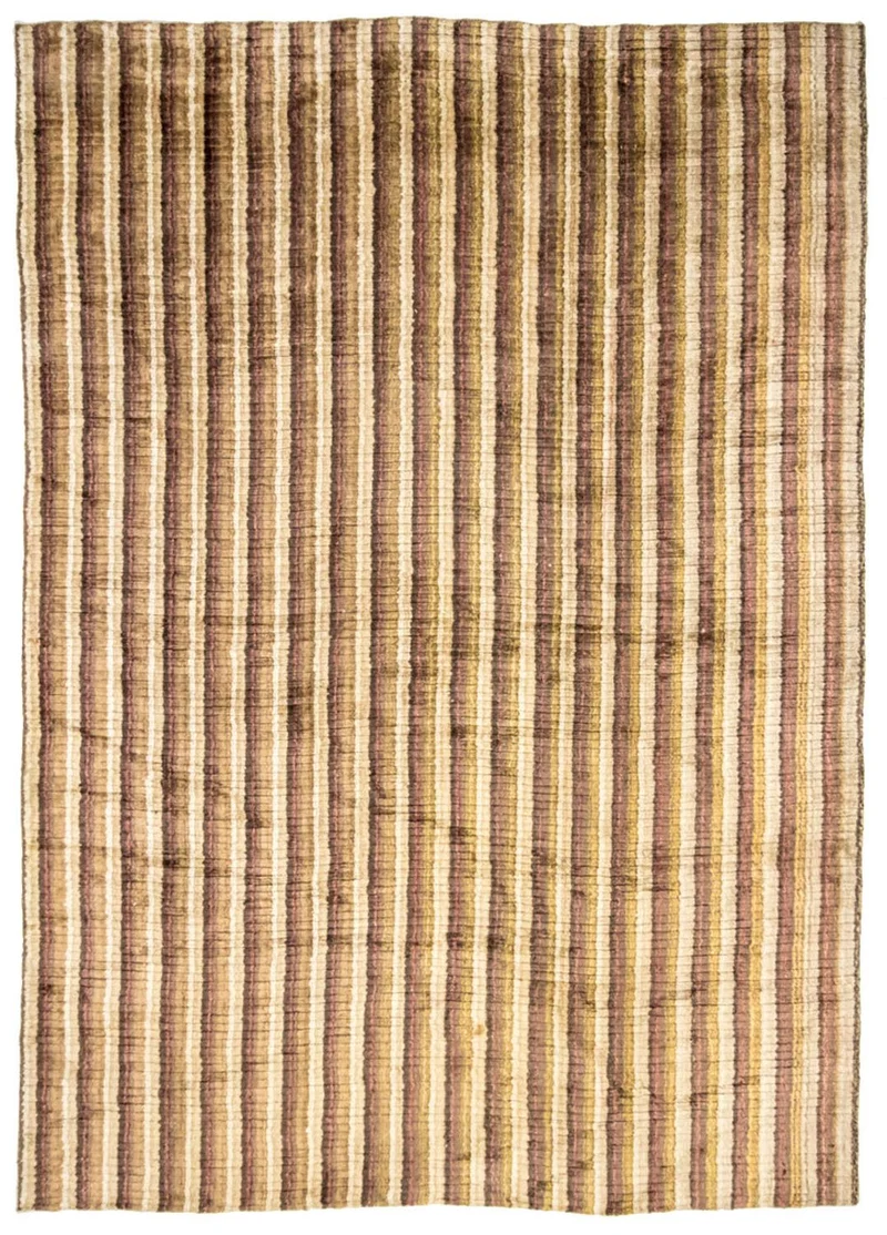 Viskose Teppich 198x270cm - mehrfarbig