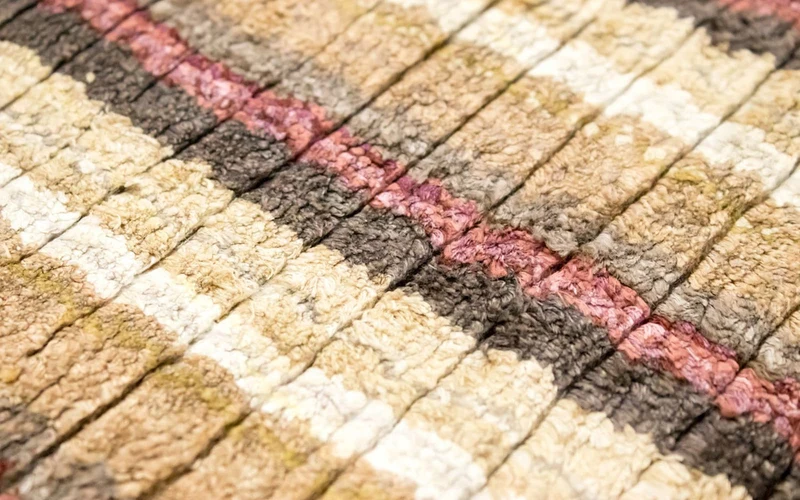 Viskose Teppich 198x270cm - mehrfarbig