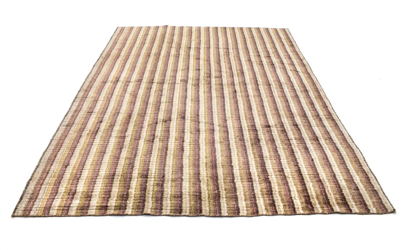 Viskose Teppich 198x270cm - mehrfarbig