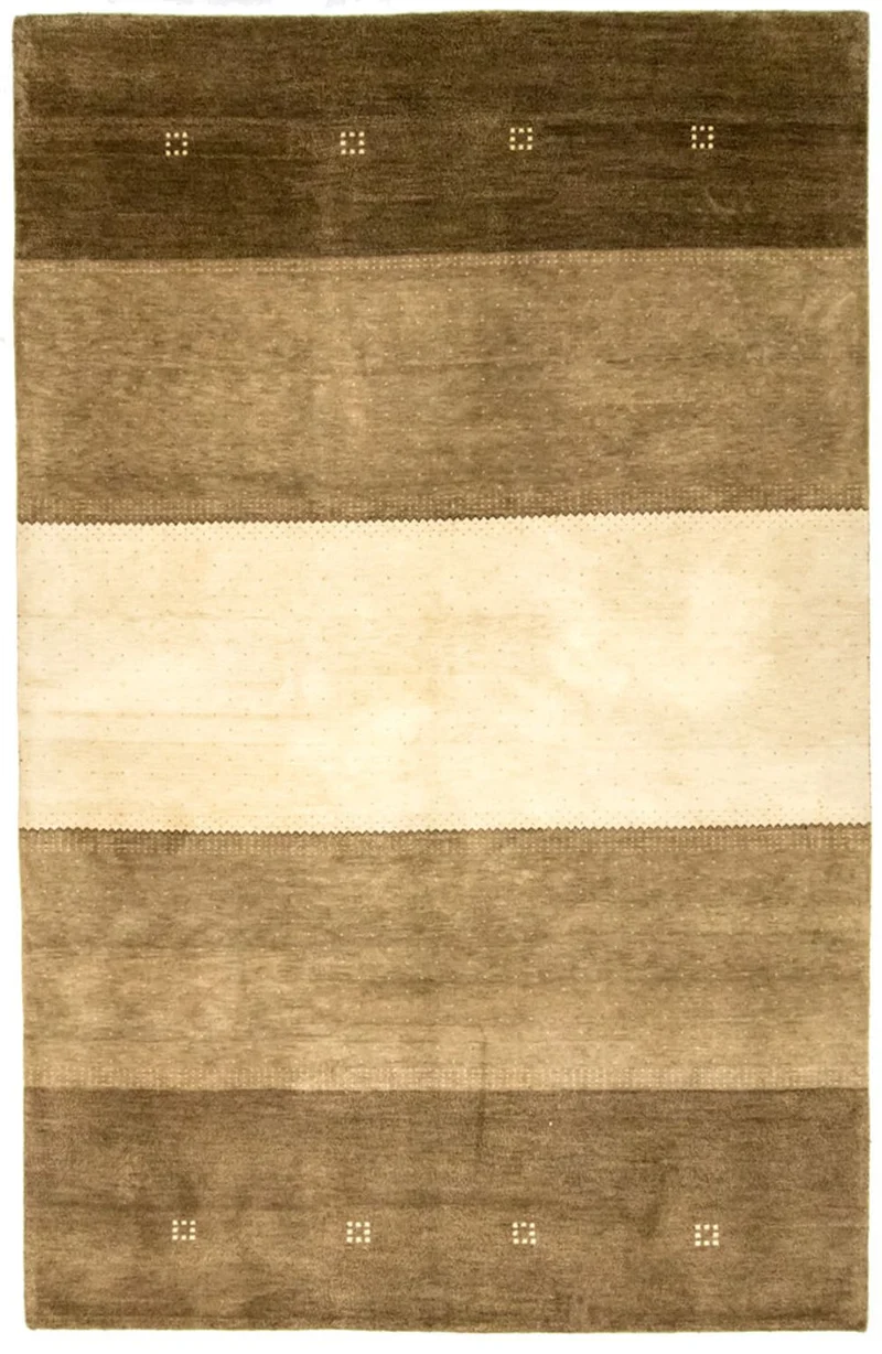 Loribaft Teppich Perser 198x304cm - Wollteppich - mehrfarbig