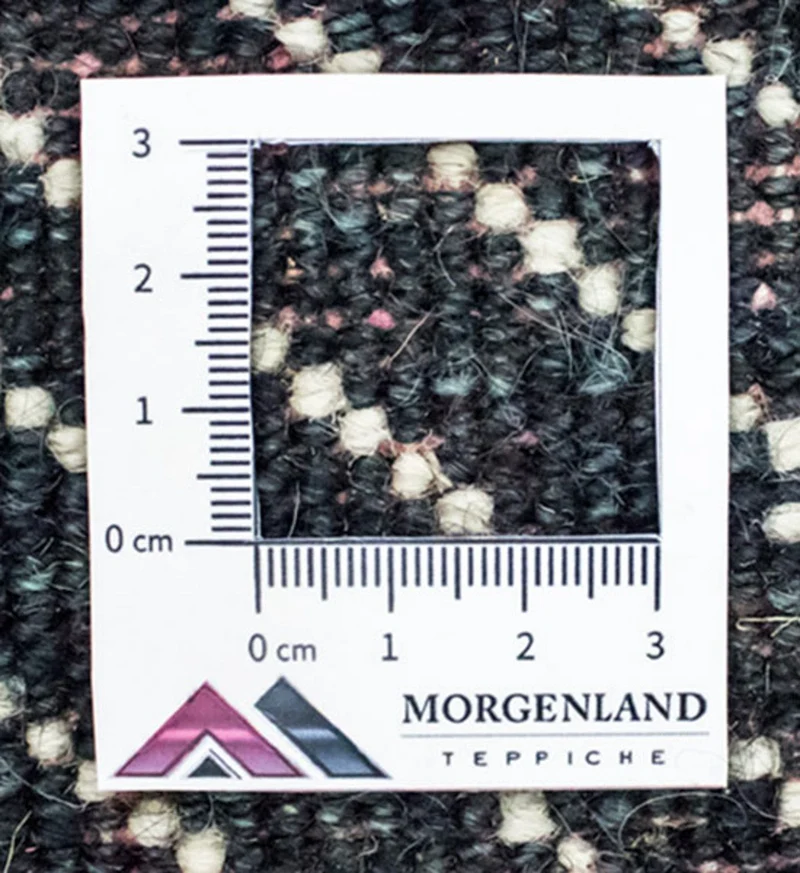 Loribaft Teppich Perser 95x165cm - Wollteppich - bunt