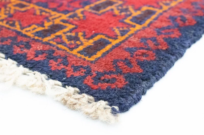 Belutsch Teppich 76x124cm - Orientteppich - blau