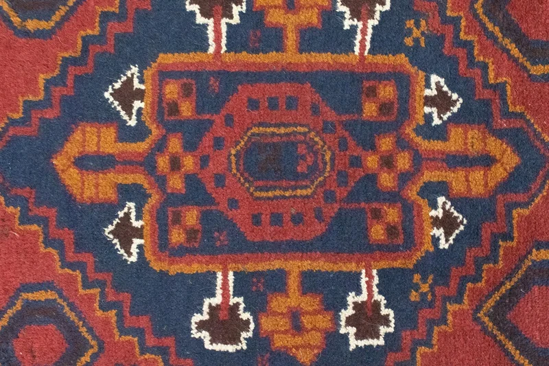 Belutsch Teppich 79x136cm - Orientteppich - orange