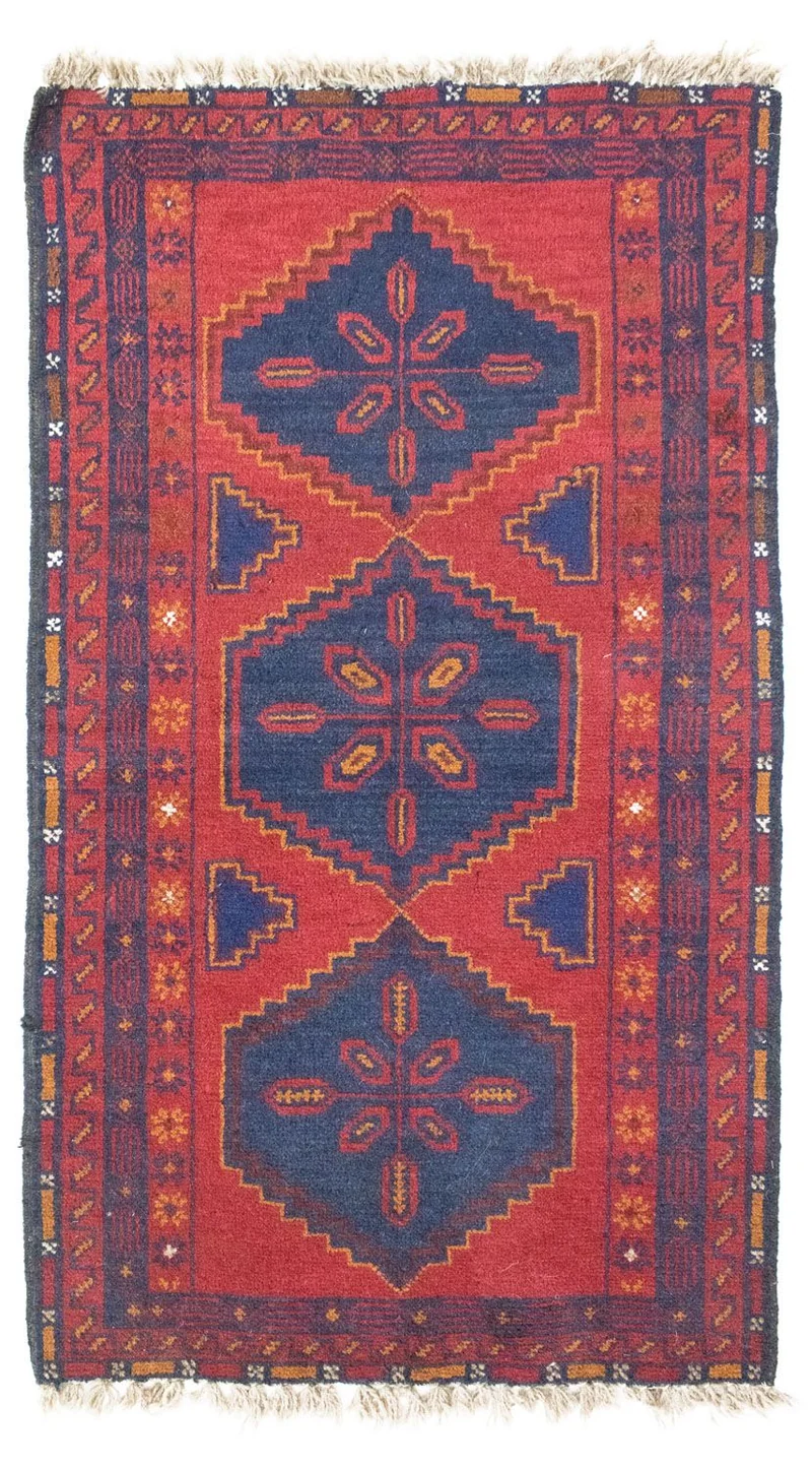 Belutsch Teppich 78x131cm - Orientteppich - rot