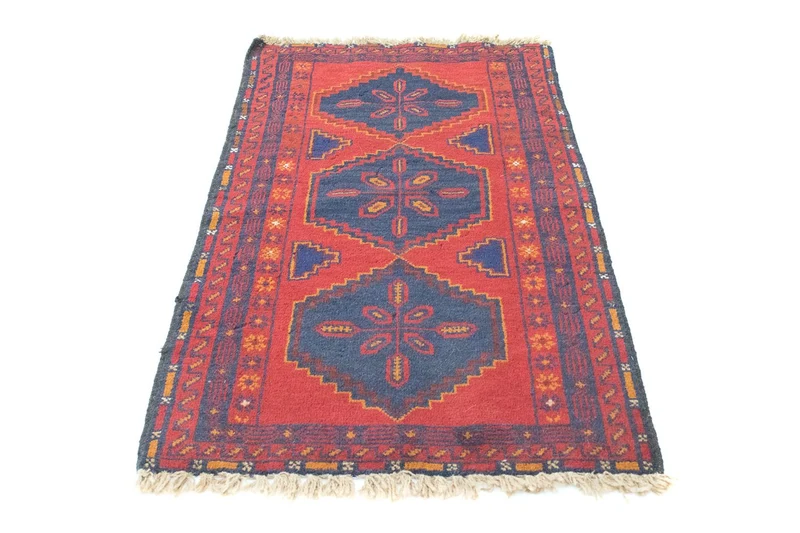 Belutsch Teppich 78x131cm - Orientteppich - rot