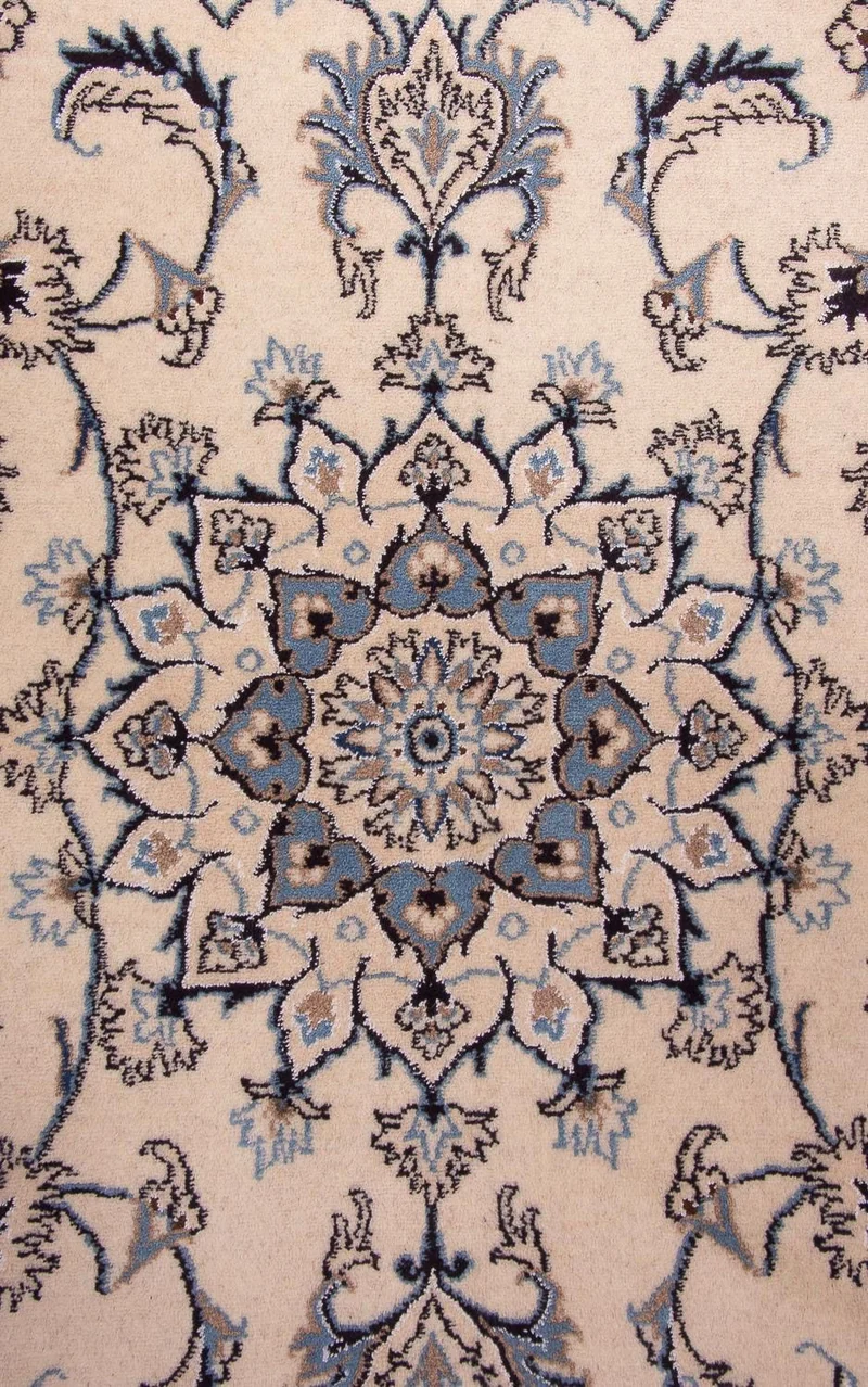 Nain - 12La Teppich 120x202cm - Perserteppich - beige