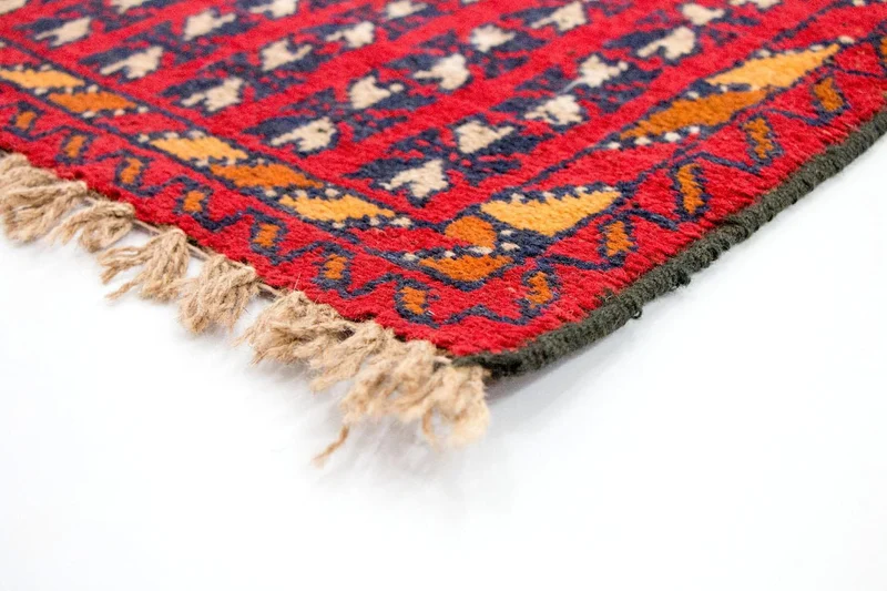 Belutsch Teppich 73x126cm - Orientteppich - rot