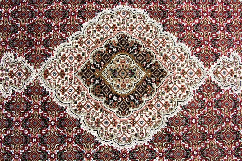 Täbriz Teppich 163x233cm - Orientteppich - rot