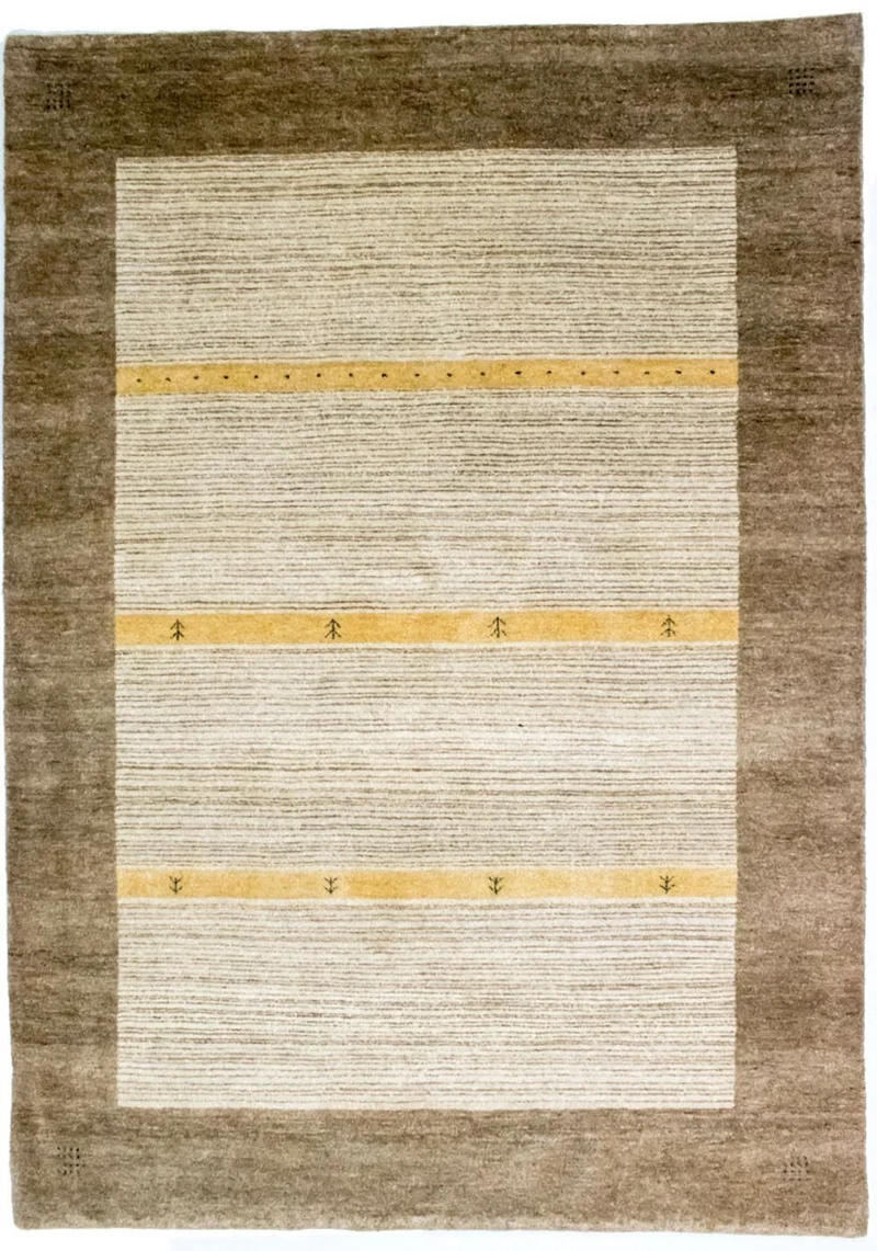 Loribaft Teppich Perser 152x201cm - Wollteppich - mehrfarbig