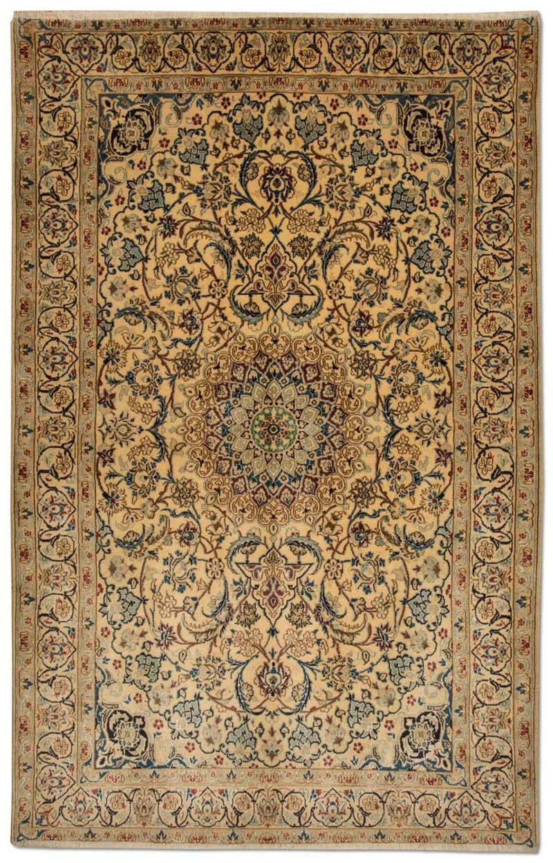 Nain - 9La Teppich 132x215cm - Perserteppich - beige