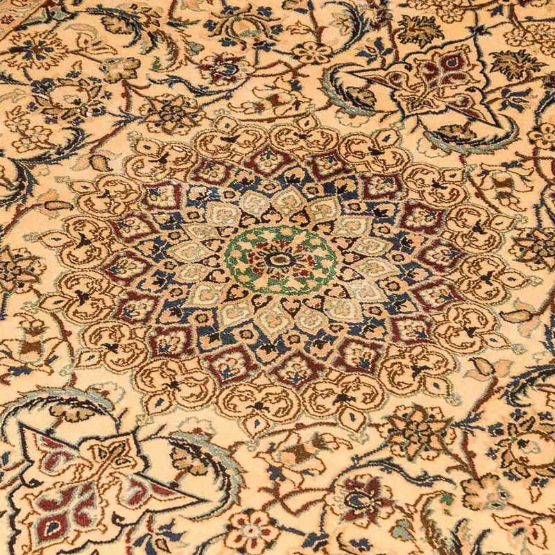 Nain - 9La Teppich 132x215cm - Perserteppich - beige